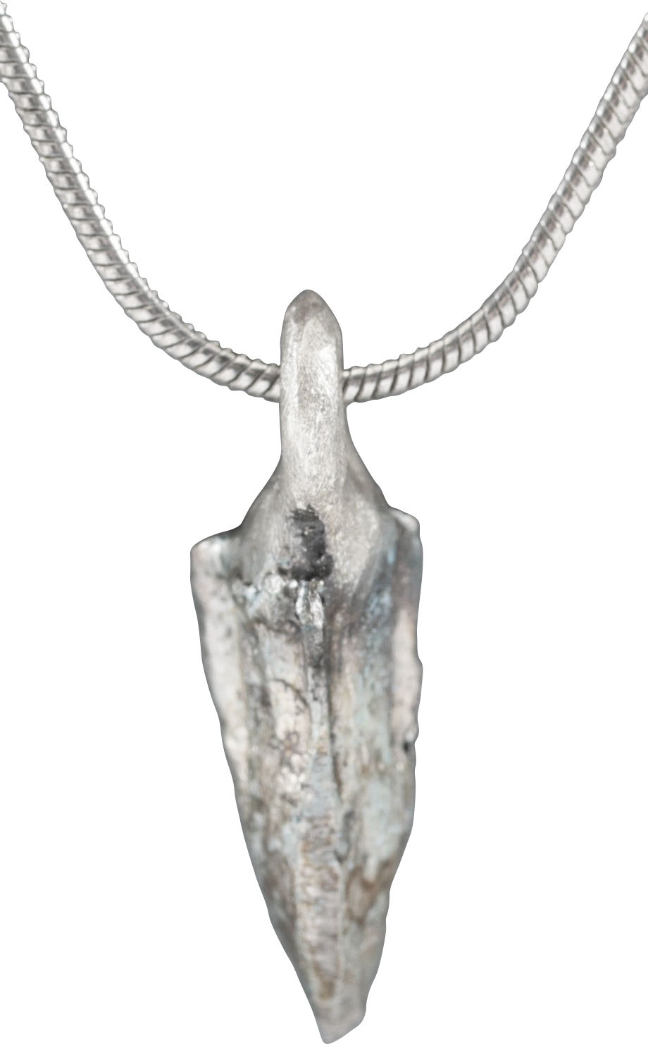 ROMAN ARROWHEAD PENDANT NECKLACE, C.100 BC - Picardi Jewelry