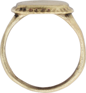 MEDIEVAL EUROPEAN RING 10th-16th CENTURY, SIZE 8 ½ - Picardi Jewelry