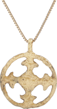 CRUSADER'S CROSS PENDANT NECKLACE, 11TH-13TH CENTURY - Picardi Jewelry