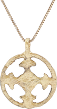 CRUSADER'S CROSS PENDANT NECKLACE, 11TH-13TH CENTURY - Picardi Jewelry