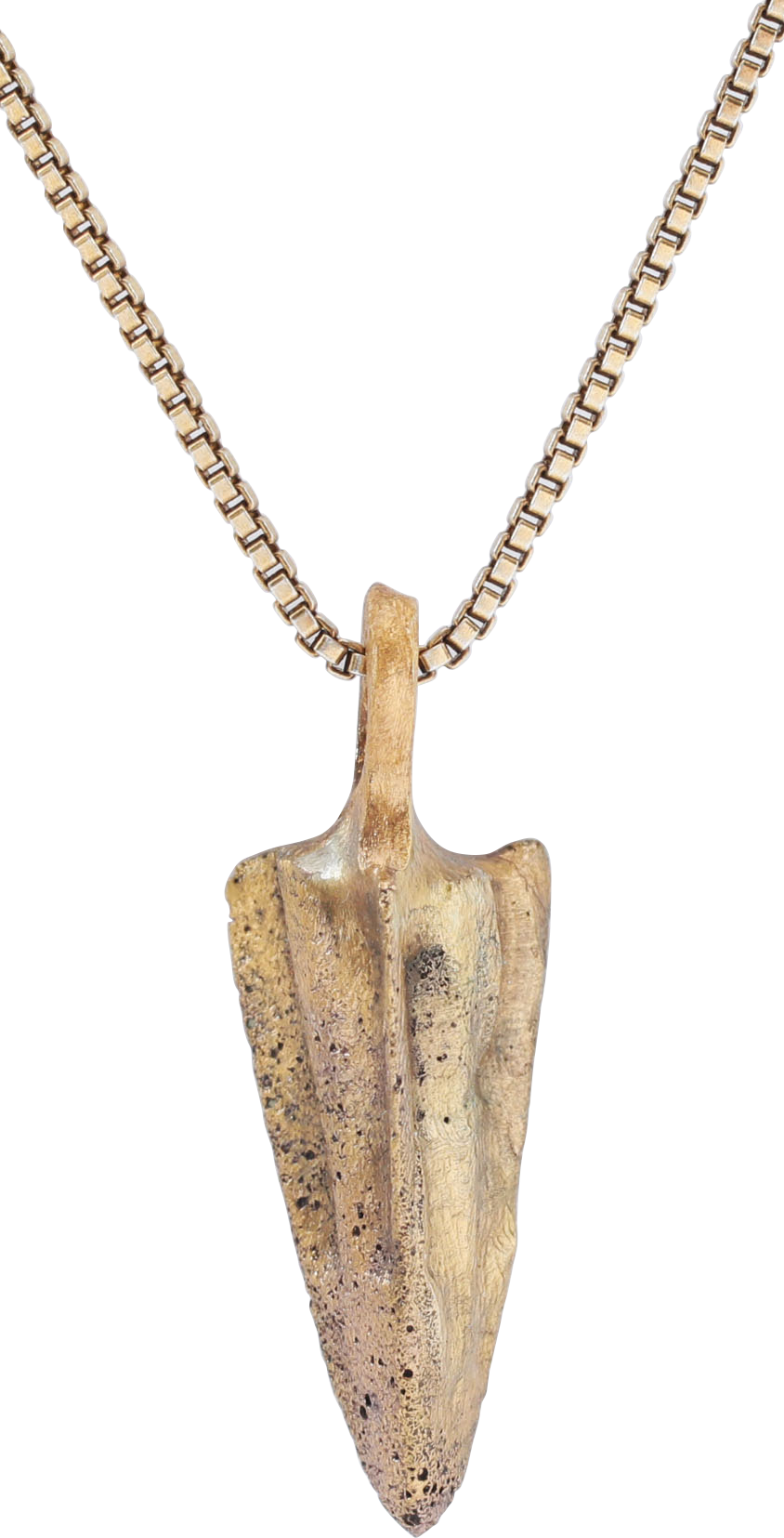 ROMAN ARROWHEAD PENDANT NECKLACE, C.100 BC - Picardi Jewelry