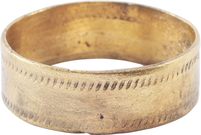 FINE VIKING WEDDING RING, SIZE 7 ½ - Picardi Jewelers