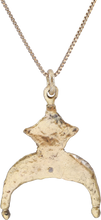 FINE VIKING LUNAR PENDANT NECKLACE, 9TH-10TH CENTURY AD - Picardi Jewelry