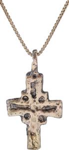 EUROPEAN PILGRIM'S CROSS, 7th-10th CENTURY - Picardi Jewelry