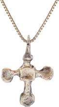 EUROPEAN CONVERT'S CROSS NECKLACE 9TH-10TH CENTURY