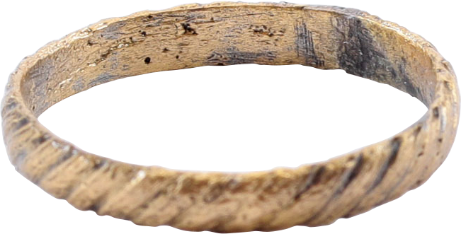 Size 5 Ancient Viking Wedding Band C.866-1067 offers AD.