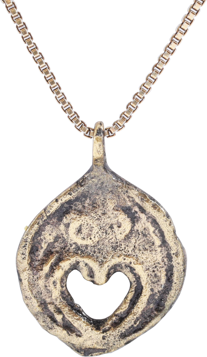 VIKING LUNAR PENDANT NECKLACE, 10TH-11TH CENTURY - Picardi Jewelry
