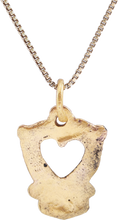 VIKING HEART PENDANT, 11TH CENTURY AD - Picardi Jewelry