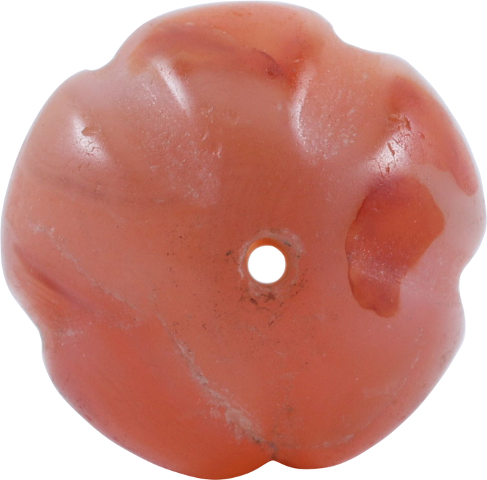 VIKING CARNELIAN BEAD, 900-1050 AD - Picardi Jewelers