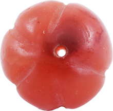 VIKING CARNELIAN BEAD, 900-1050 AD - Picardi Jewelry