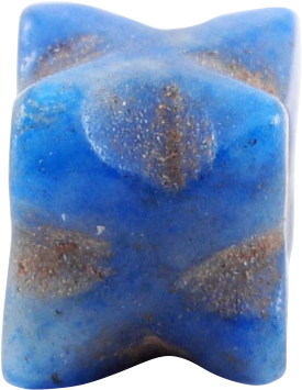 VIKING LAPIS LAZULI BEAD, 850-1000 AD - Picardi Jewelers