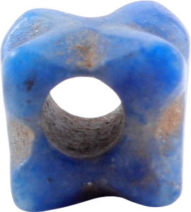 VIKING LAPIS LAZULI BEAD, 850-1000 AD - Picardi Jewelers