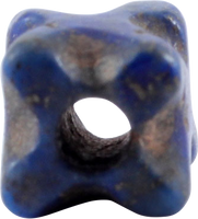 VIKING LAPIS LAZULI BEAD, 850-1000 AD - Picardi Jewelry