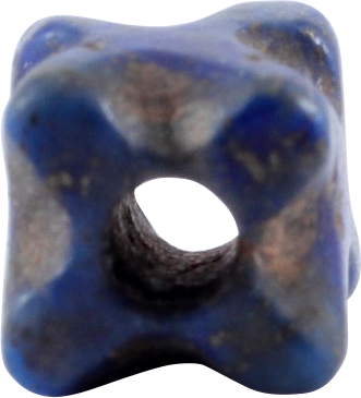 VIKING LAPIS LAZULI BEAD, 850-1000 AD - Picardi Jewelry