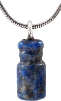 VIKING LAPIS LAZULI AMULET C.800-1050 AD - Picardi Jewelers