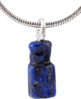 VIKING LAPIS LAZULI AMULET C.800-1050 AD - Picardi Jewelers