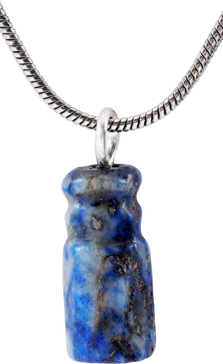 VIKING LAPIS LAZULI AMULET C.800-1050 AD - Picardi Jewelers