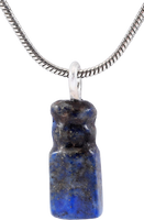 VIKING LAPIS LAZULI AMULET C.800-1050 AD - Picardi Jewelers