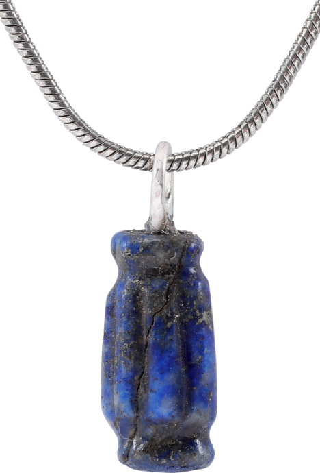 VIKING LAPIS LAZULI BEAD NECKLACE C.800-1050 AD - Picardi Jewelry