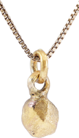 ANCIENT ROMAN WOMAN'S PENDANT NECKLACE, 4TH-5TH CENTURY - Picardi Jewelry