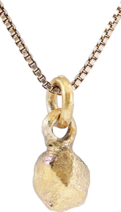ANCIENT ROMAN WOMAN'S PENDANT NECKLACE, 4TH-5TH CENTURY - Picardi Jewelry