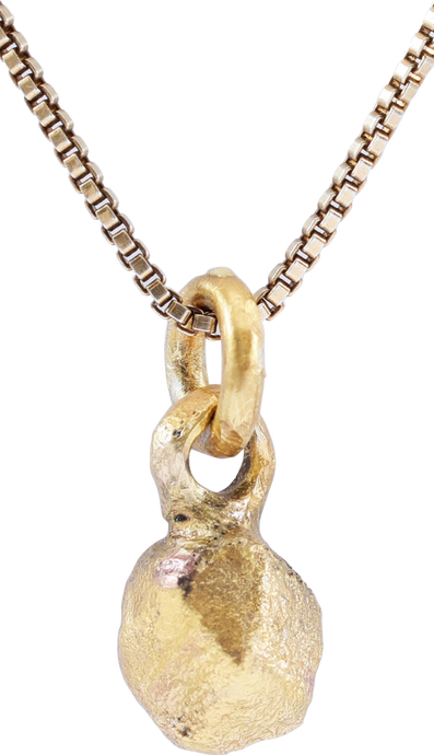 ANCIENT ROMAN WOMAN'S PENDANT NECKLACE, 4TH-5TH CENTURY - Picardi Jewelry