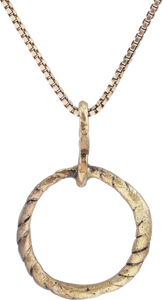 FINE VIKING BEARD RING NECKLACE, 9TH-11TH CENTURY - Picardi Jewelry