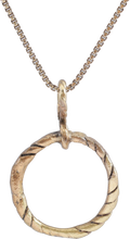 FINE VIKING BEARD RING NECKLACE, 9TH-11TH CENTURY - Picardi Jewelry