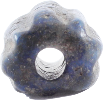 VIKING LAPIS LAZULI BEAD, 850-1000 AD - Picardi Jewelry