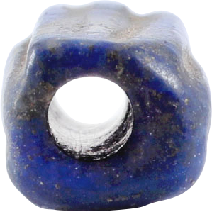 VIKING LAPIS LAZULI BEAD, 850-1000 AD - Picardi Jewelers