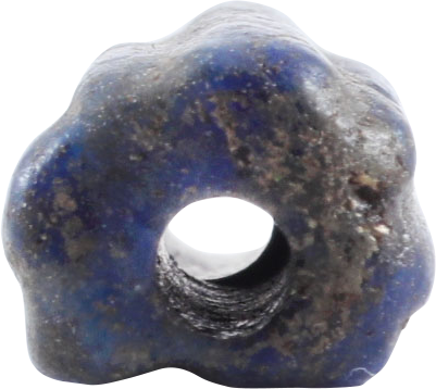 VIKING LAPIS LAZULI BEAD, 850-1000 AD - Picardi Jewelers