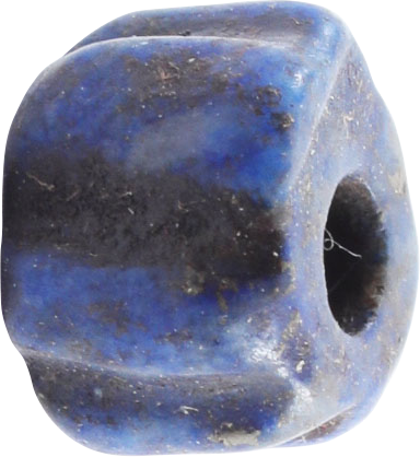 VIKING LAPIS LAZULI BEAD, 850-1000 AD - Picardi Jewelers