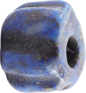 VIKING LAPIS LAZULI BEAD, 850-1000 AD - Picardi Jewelers