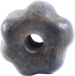 VIKING LAPIS LAZULI BEAD, 850-1000 AD - Picardi Jewelers