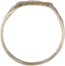 ROMAN/BYZANTINE RING, C.400-800AD, SIZE 9+ - Picardi Jewelry
