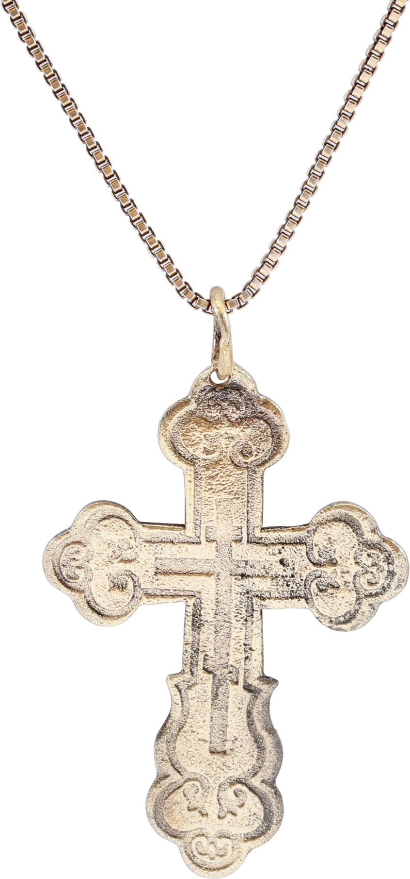 ELEGANT EASTERN EUROPEAN CHRISTIAN CROSS, 17th-18th CENTURY - Picardi Jewelry