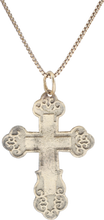 ELEGANT EASTERN EUROPEAN CHRISTIAN CROSS, 17th-18th CENTURY - Picardi Jewelry