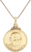 SIAMESE BUDDHIST MONK AMULET - Picardi Jewelry