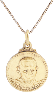 SIAMESE BUDDHIST MONK AMULET - Picardi Jewelry