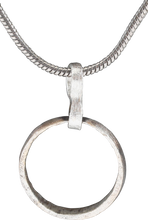 VIKING BEARD RING NECKLACE, 9TH-11TH CENTURY - Picardi Jewelry