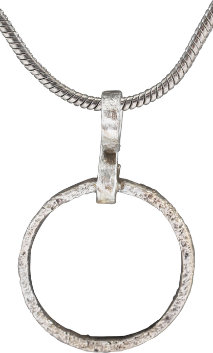 VIKING BEARD RING NECKLACE, 9TH-11TH CENTURY - Picardi Jewelry