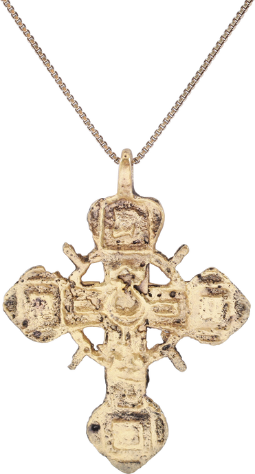 EASTERN EUROPEAN CROSS NECKLACE, 17TH-18TH CENTURY - Picardi Jewelers