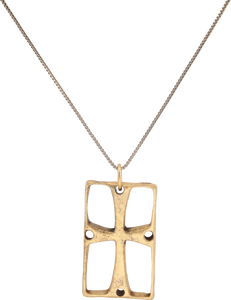 ROMAN LEGIONARY’S SWORD BELT MOUNT NECKLACE, MID-LATE 4TH CENTURY AD - Picardi Jewelry