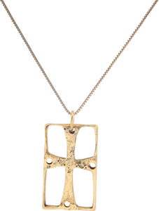 ROMAN LEGIONARY’S SWORD BELT MOUNT NECKLACE, MID-LATE 4TH CENTURY AD - Picardi Jewelry