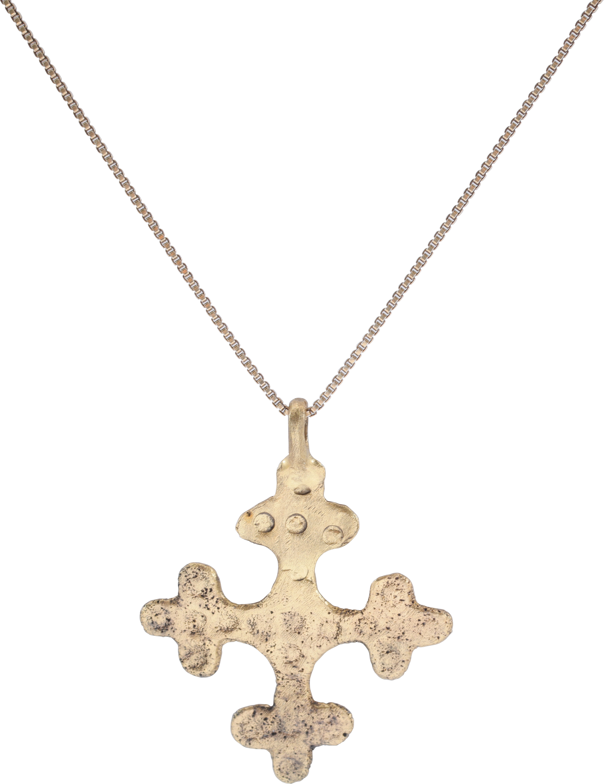 MEDIEVAL EUROPEAN CROSS, 1200-1500 AD - Picardi Jewelry