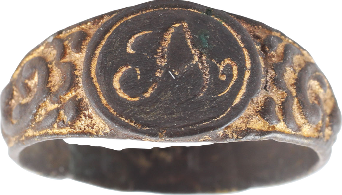AUSTRO-HUNGARIAN SOLDIER’S RING, C.1880-90 SIZE 9 ¾ - Picardi Jewelry
