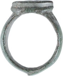 ROMAN SIGNET RING C.100-400AD, SIZE 4 - Picardi Jewelry