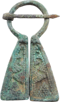 VIKING PROTECTIVE BROOCH, 950-1050 AD - Picardi Jewelry