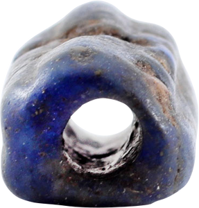 VIKING LAPIS LAZULI BEAD, 850-1000 AD - Picardi Jewelers