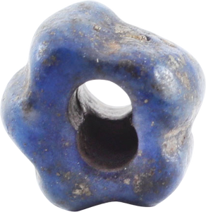 VIKING LAPIS LAZULI BEAD, 850-1000 AD - Picardi Jewelers